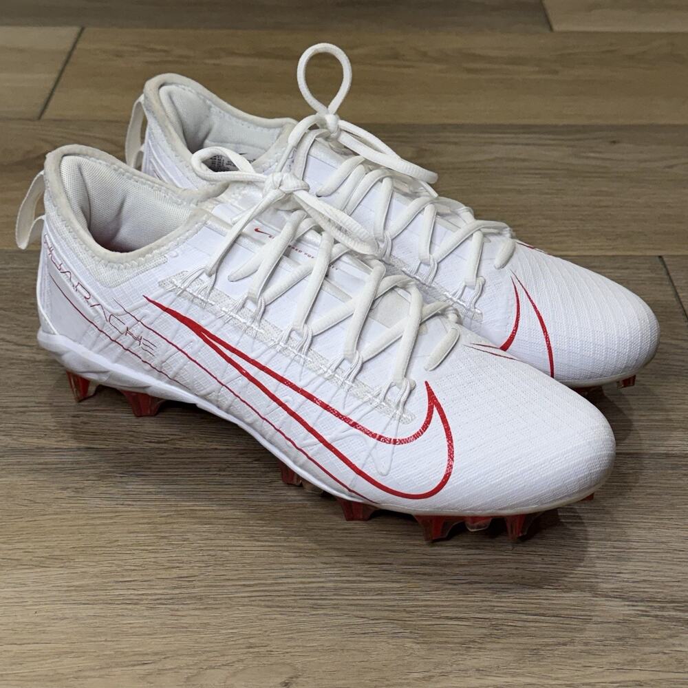 Nike Alpha Huarache 7 Pro White University Red 2020 CJ0265-111 Men 10.5